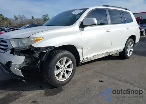 2011 Toyota Highlander Se V6 из США, поврежденный, VIN 5TDBK3EHXBS075968